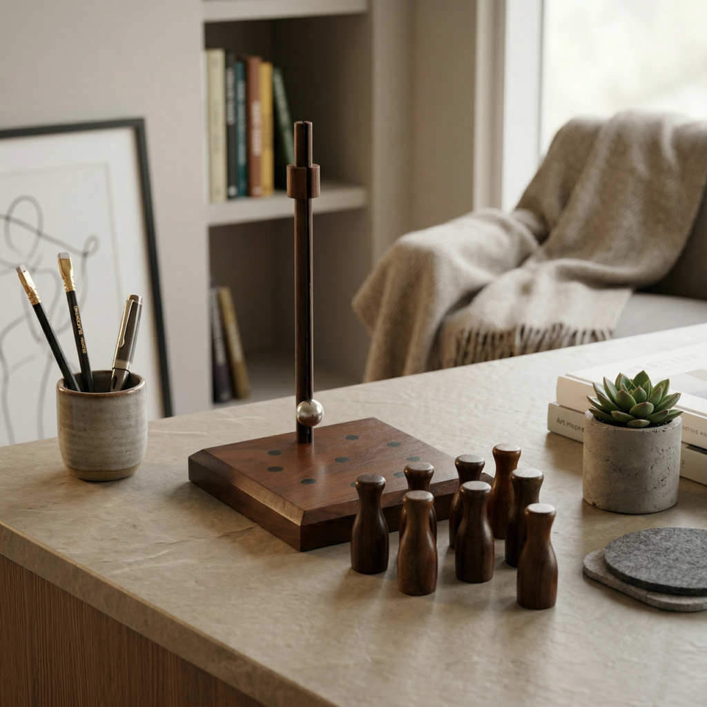 handmade wooden games from India